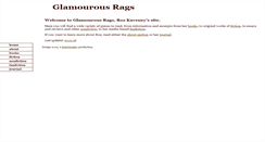 Desktop Screenshot of glamourousrags.dymphna.net