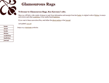 Tablet Screenshot of glamourousrags.dymphna.net